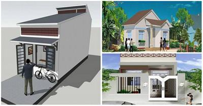 10 mẫu nhà cấp 4 khoảng 100 triệu nhìn thấy là mê