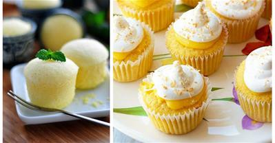 10 phút làm bánh cupcake vị chanh bằng nồi cơm điện 