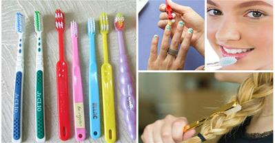 12 công dụng của chiếc bàn chải cũ mà bạn không ngờ tới