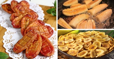  2 cách làm chuối sấy: Sấy dẻo, sấy giòn đơn giản NHẤT tại nhà