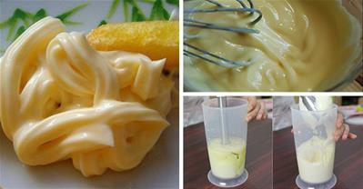 2 cách làm sốt mayonnaise tại nhà siêu an toàn