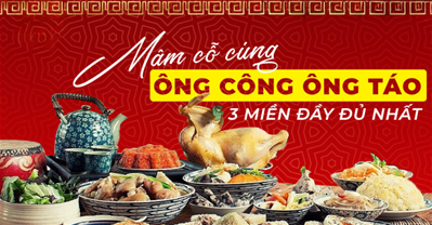 [2024] Mâm cúng ông Công ông Táo 3 miền ĐÚNG CHUẨN, đầy đủ, chi tiết nhất 
