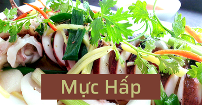 4 món mực hấp THƠM NGON KHÔNG CÓ MÙI TANH với cách làm ĐƠN GIẢN