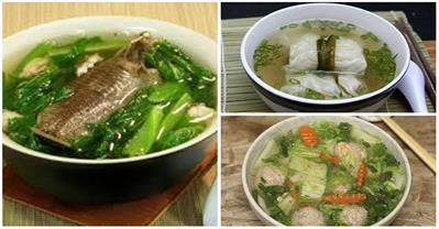 7 món canh cải ăn ngon trong mùa đông không thể bỏ qua