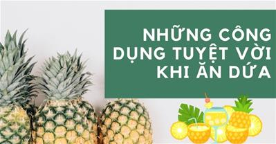 Ăn dứa có tác dụng gì? Mỗi ngày ăn 1 quả dứa có tác dụng gì?