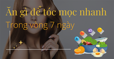 Ăn gì để tóc mọc nhanh trong 7 ngày? 10 thực phẩm vàng cho mái tóc
