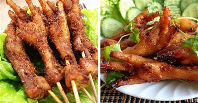 Ăn vặt say mê với chân gà nướng sa tế ngon rẻ tại nhà