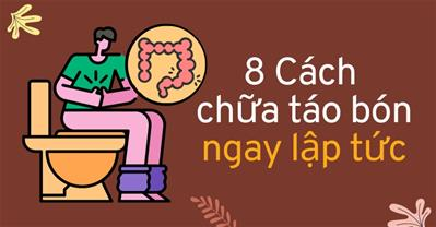 Bác sĩ chỉ cách chữa táo bón ngay lập tức - Làm sao để thoát khỏi táo bón