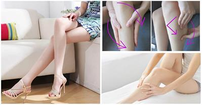 Bắp chân thô, ngấn mỡ trở nên thon thả với cách này