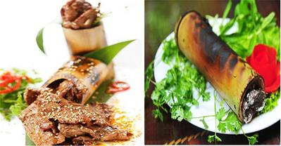 Bật mí cách làm bò nướng ống tre siêu lạ, ngon khó tả