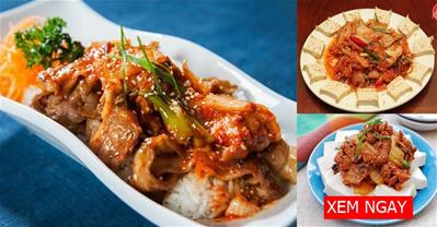 Bật mí cách làm kim chi xào thịt heo cay ngon lạ miệng