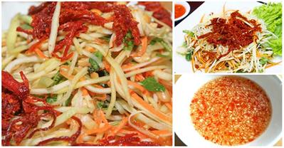 Bật mí cách làm nộm đu đủ bò khô ngon khó cưỡng 