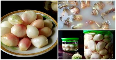 Bật mí cách muối dưa hành ngon TRẮNG GIÒN, ăn không bị HĂNG