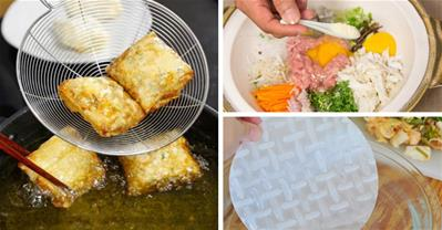 Bật mí mẹo rán nem giòn tan, lâu ỉu cho mâm cơm nhà bạn