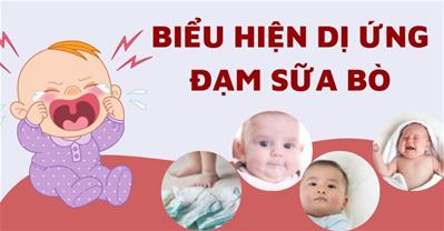 Biểu hiện dị ứng đạm sữa bò ở trẻ là gì? Bệnh này có nguy hiểm không?