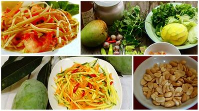 Bỏ túi cách làm gỏi xoài hải sản cực ngon