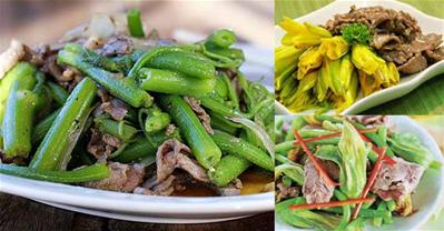 Bông bí xào thịt bò – Món ngon đậm vị quê hương