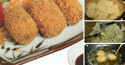 Buồn mấy cũng cười với  Korokke giòn tan của Haha Sushi