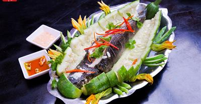 Cá lóc hấp bầu thanh ngọt của người miền Tây