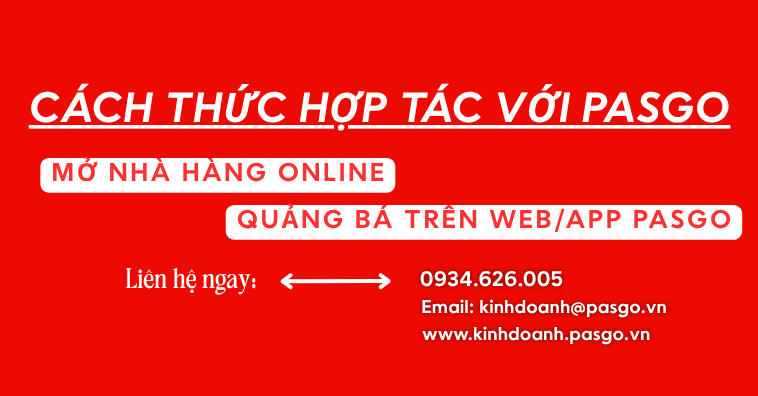 Các cách thức hợp tác với PasGo - Báo giá và liên hệ