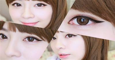 Các kiểu vẽ eyeliner đang hot phù hợp với từng dáng mắt
