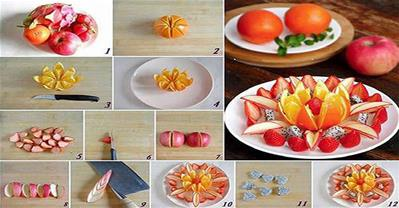 Cách bổ, lấy vỏ củ quả cực nhanh chưa đầy 3 phút