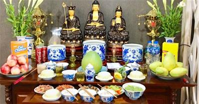 Cách chuẩn bị mâm cơm chay cúng Phật rằm tháng 7 thành tâm và đầy đủ