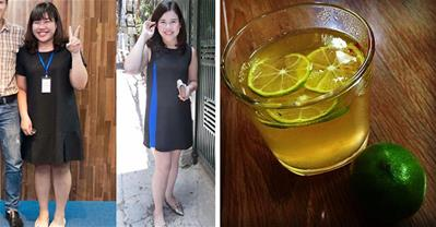 Cách giảm cân hiệu quả chỉ với chanh và mật ong