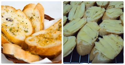 Cách làm bánh mì bơ tỏi giòn rụm đơn giản tại nhà