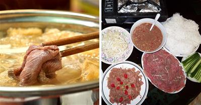 Cách làm bò nhúng dấm cực ngon khách khen hết lời