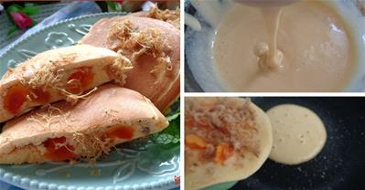Cách làm bông lan trứng muối bằng chảo chống dính