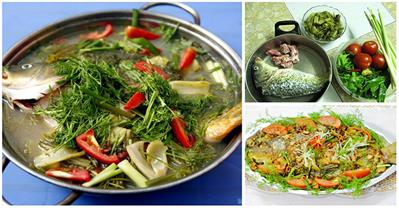 Cách làm cá chép om dưa ngon tuyệt ngày đông