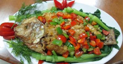 Cách làm cá chiên giòn sốt Tứ Xuyên thơm ngon khó cưỡng