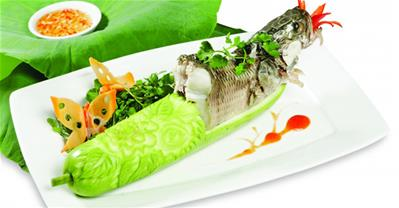 Cách làm cá lóc hấp bầu ngon, độc đáo lại đơn giản