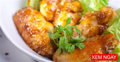 Cách làm cánh gà sốt me CHUA NGỌT đậm đà cho bé yêu