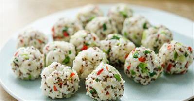 Cách làm cơm nắm rau củ Hàn Quốc đơn giản ngon miệng