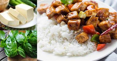 Cách làm đậu sốt húng quế thơm lừng cả nhà khen ngon