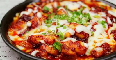 Cách làm gà cay phô mai hấp dẫn không cần lò nướng 