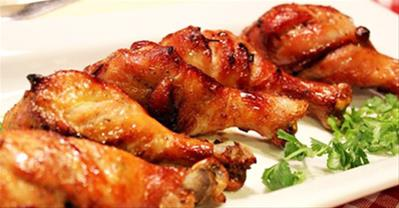 Cách làm gà nướng mật ong  thơm ngon vàng óng