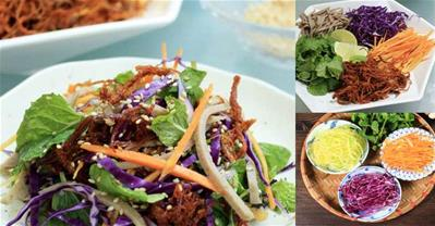 Cách làm gỏi bò khô ngũ sắc giòn ngon khó cưỡng