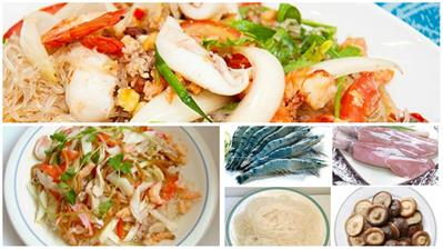 Cách làm miến xào hải sản khiến bạn mê mẩn
