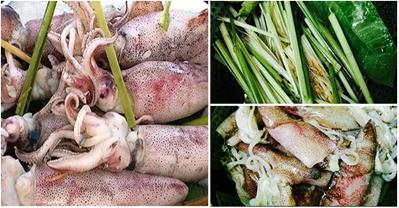 Cách làm mực hấp sả NGON ngất ngây, GIÒN SẦN SẬT đánh thức vị giác