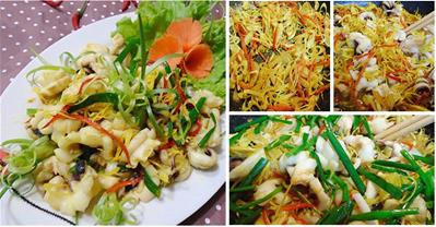   Cách làm MỰC XÀO SẢ ỚT đơn giản, thơm ngon mà bổ dưỡng