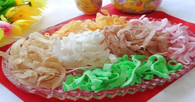Cách làm mứt dừa ngũ sắc nhiều màu không phẩm màu, thơm ngon đón Tết