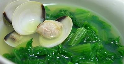 Cách làm ngao hoa nấu rau cải vừa ngon lại đơn giản