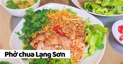 Cách làm phở chua Lạng Sơn đủ vị chua cay mặn ngọt từ người bản xứ