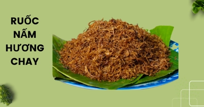 Cách làm ruốc nấm chay đơn giản và thơm ngon ngay tại nhà