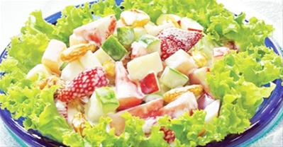 Cách làm Salad hoa quả tươi ngon, NHANH GỌN lại đẹp da, thon dáng