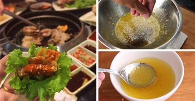 Cách làm sốt dầu dấm cho các món nướng, trộn thêm ngon