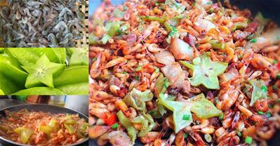 Cách làm tép đồng rang khế chua đơn giản ngon cơm